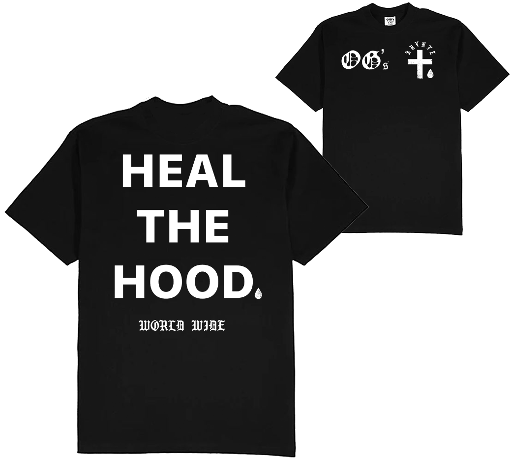Heal The Hood Shaka Blk